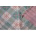 Dusky Pink & Sage Welsh Tapestry bedcover DERW  Mill TBV21 Two available - 